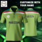 1992 ICC Cricket World Cup Pakistan Fan Shirt With Customized Name 