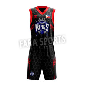 SUBLIMATED BASKETBALL UNIFORM BSK-UNI-77